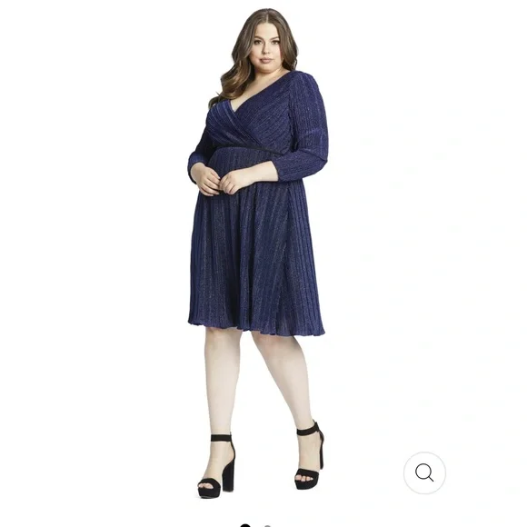mac duggal plus size cocktail dresses Plus-Size Semi-Formal Dress 20475 by Mac Duggal Charcoal / 14W
